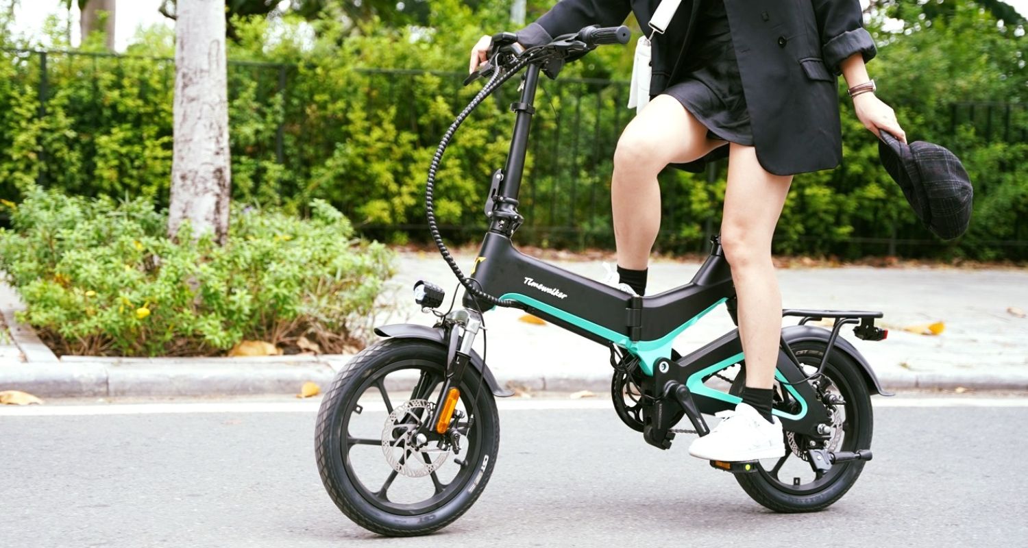 Xe đạp trợ lực tiện nhỏ gọn, tiện lợi
