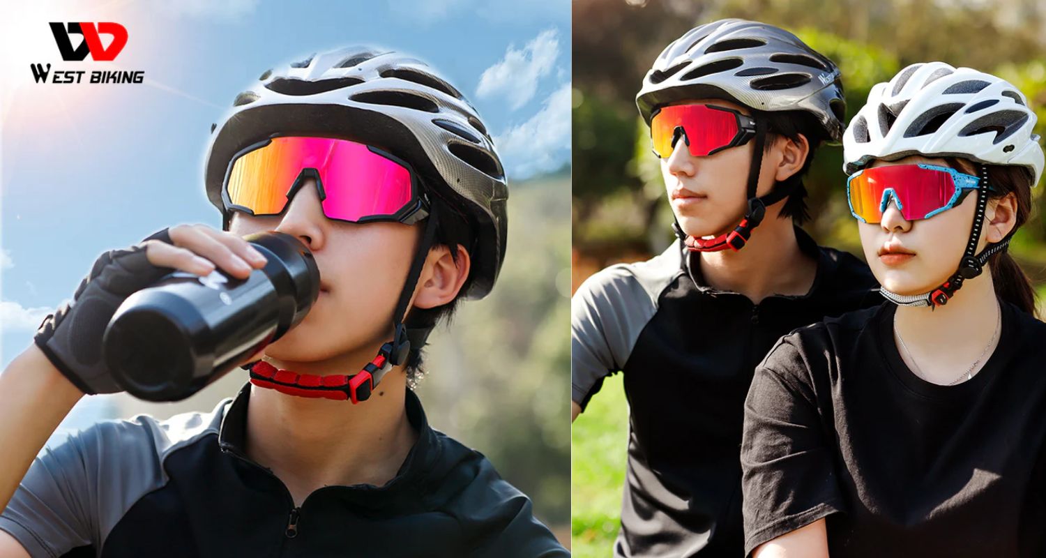 Phụ Kiện Xe Đạp Thương Hiệu West Biking: Chất Lượng Vượt Trội, Giá Thành Hợp Lý 2 Kính đi xe đạp phân cực 3 tròng
