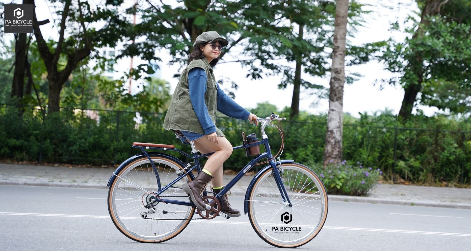 Các dòng xe đạp nữ của Satako với khung xe bền chắc và các phụ tùng chất lượng cao giúp tăng tuổi thọ cho xe